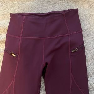 lululemon purplle leggings size 6